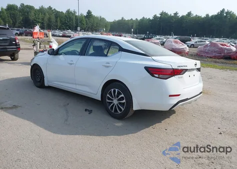 2020 Nissan Sentra S Xtronic Cvt из США, поврежденный, VIN 3N1AB8BV7LY224319